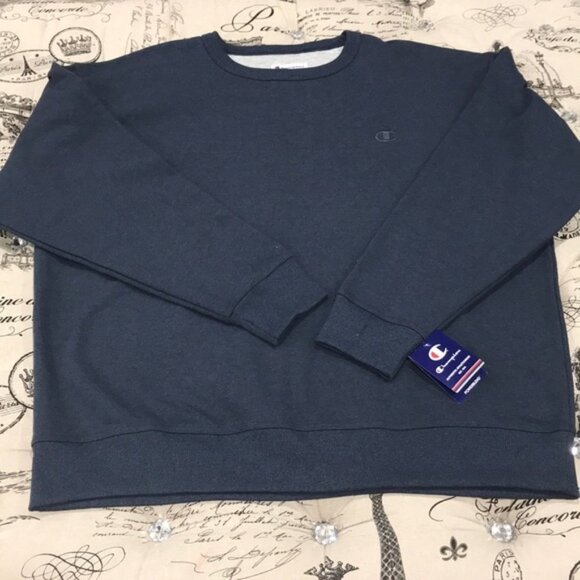 Champion Powerblend Fleece Crew neck Sweatshirt - Picture 2 of 5